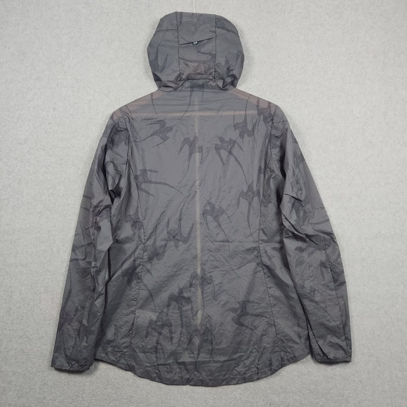 Patagonia Houdini Jacket Womens Medium Tropi Bird Plume Ultra Lightweight Hiking - Picture 4 of 12